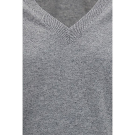 Brunello Cucinelli Gray Cashmere Sweater