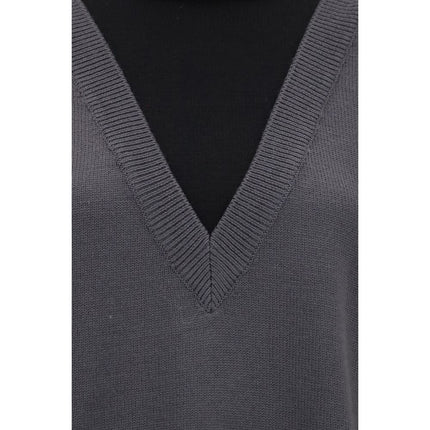 MM6 Black Wool Oves Aries Sweatshirt MM6