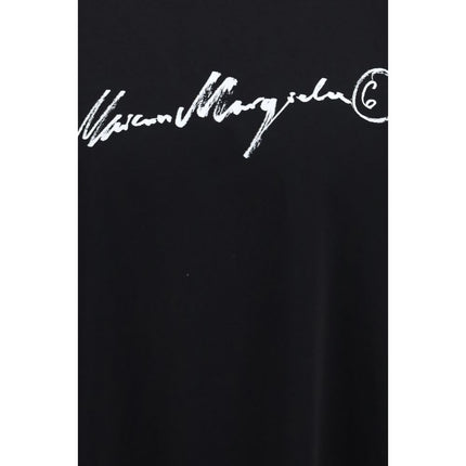 MM6 Black Cotton T-Shirt