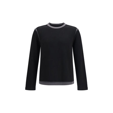 MM6 Black Wool Oves Aries Sweatshirt