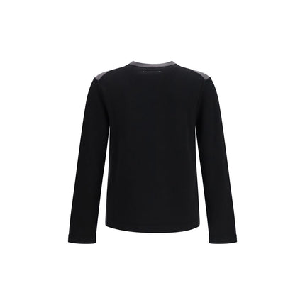MM6 Black Wool Oves Aries Sweatshirt