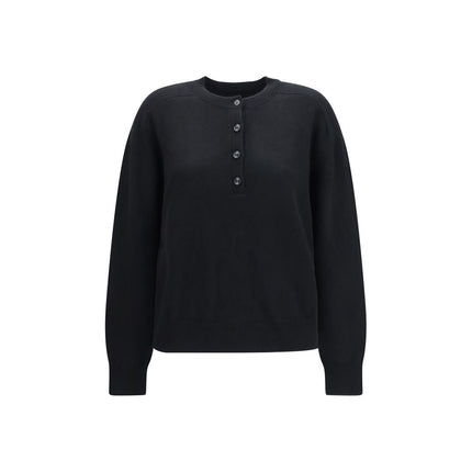 Loulou De Saison Black Cashmere Sweatshirt