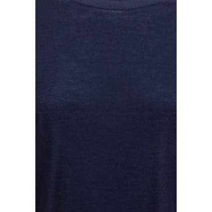 Loulou De Saison Blue Cashmere T-Shirt