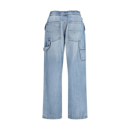 MM6 Blue Cotton Jeans Denim