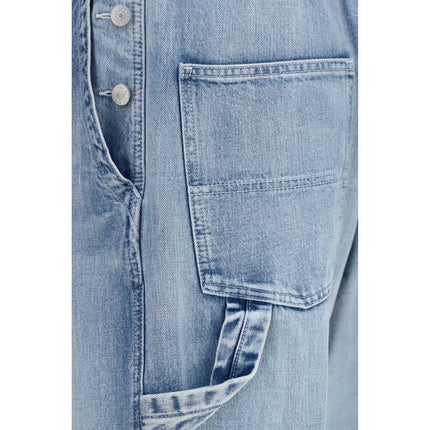 MM6 Blue Cotton Jeans Denim