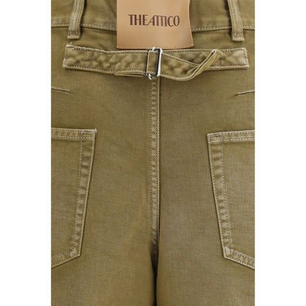 The Attico Brown Cotton Jeans Denim The Attico