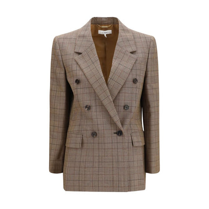 Chloé Beige Wool Oves Aries Blazer