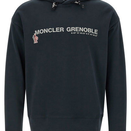 Moncler Grenoble Blue Cotton Sweatshirt