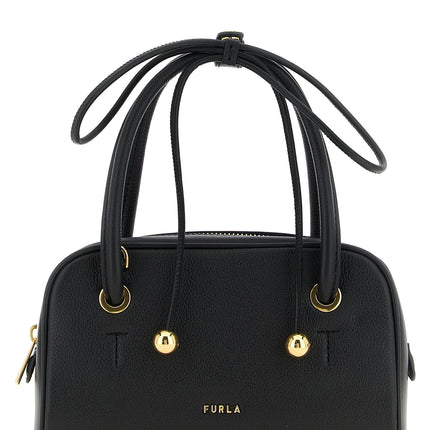 Furla Black Calfskin Handbag