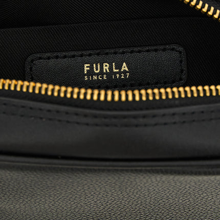 Furla Black Calfskin Handbag