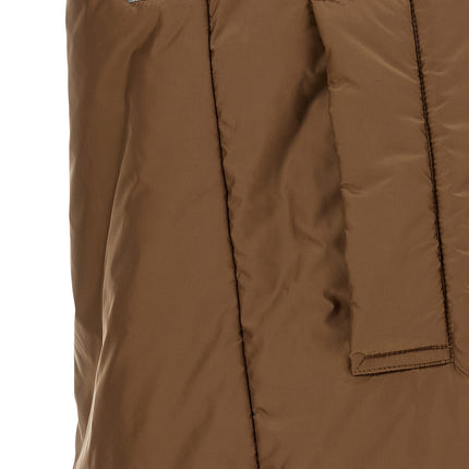 Max Mara Brown Polyester Sleeveless Jacket