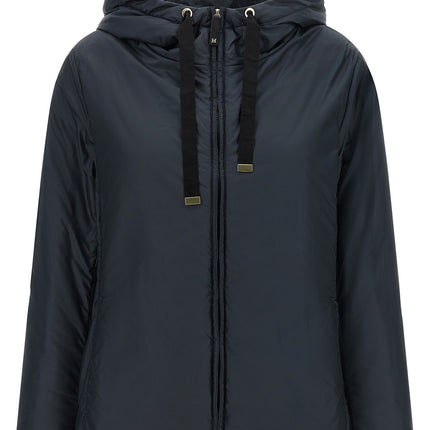 Max Mara Blue Polyester Shell Jacket Max Mara