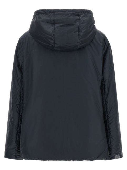 Max Mara Blue Polyester Shell Jacket Max Mara