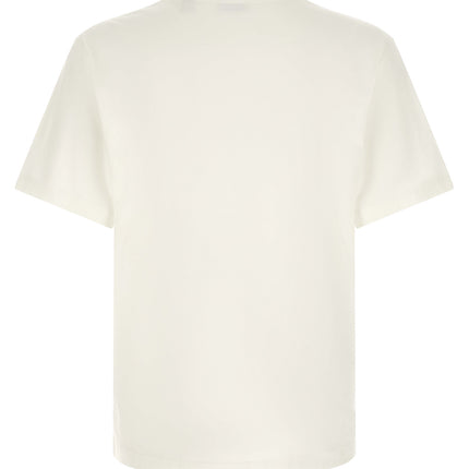 Burberry White Cotton T-Shirt