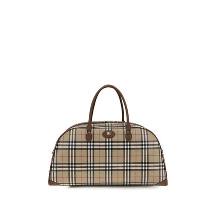 Burberry Beige Cotton Shoulder Bag