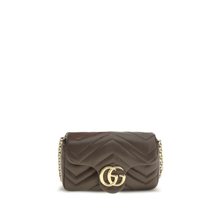 Gucci Brown Calf Leather Bos Taurus Handbag