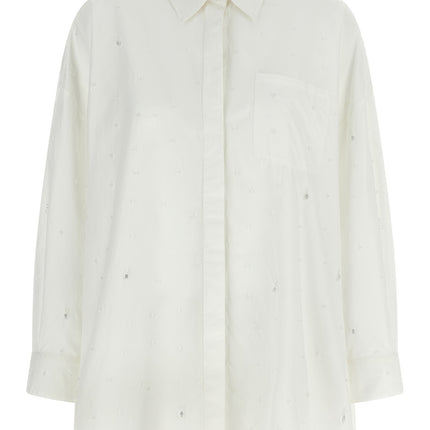 Giuseppe Di Morabito White Cotton Blouse