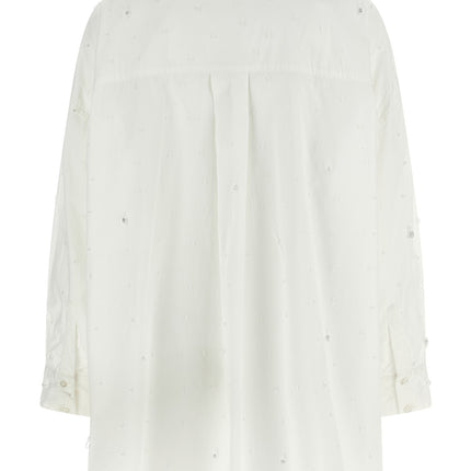 Giuseppe Di Morabito White Cotton Blouse