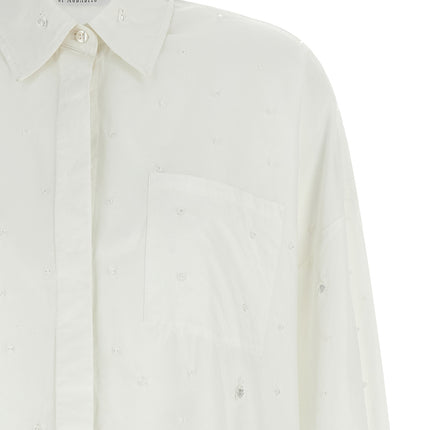 Giuseppe Di Morabito White Cotton Blouse
