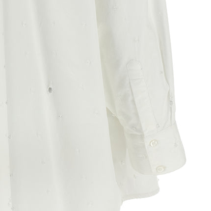 Giuseppe Di Morabito White Cotton Blouse