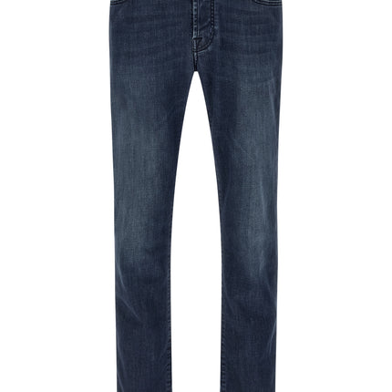 Jacob Cohen Blue Cotton Slim Fit Jeans