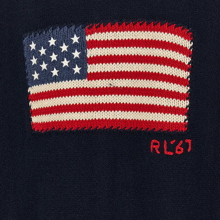 Polo Ralph Lauren Blue Cotton Cardigan