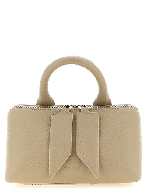 The Attico Beige Bovine Leather Handbag