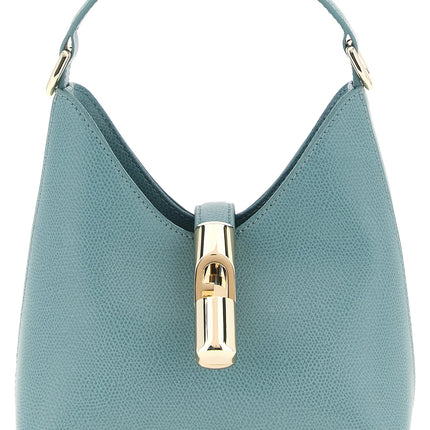 Furla Blue Calfskin Handbag
