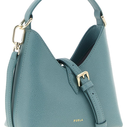 Furla Blue Calfskin Handbag