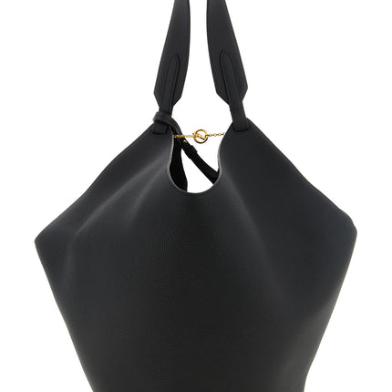 Khaite Black Calfskin Tote Bag