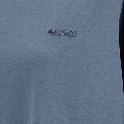 The Attico Blue Cotton T-Shirt