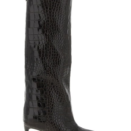 The Attico Brown Bovine Leather Over The Knee