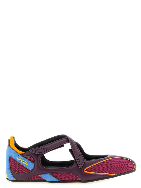 The Attico Multicolor Polyethylene Ballet Flats