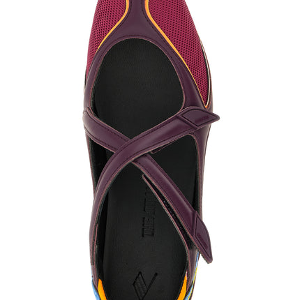 The Attico Multicolor Polyethylene Ballet Flats