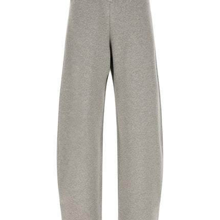 The Attico Gray Cotton Casual Pants