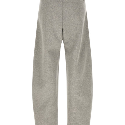 The Attico Gray Cotton Casual Pants