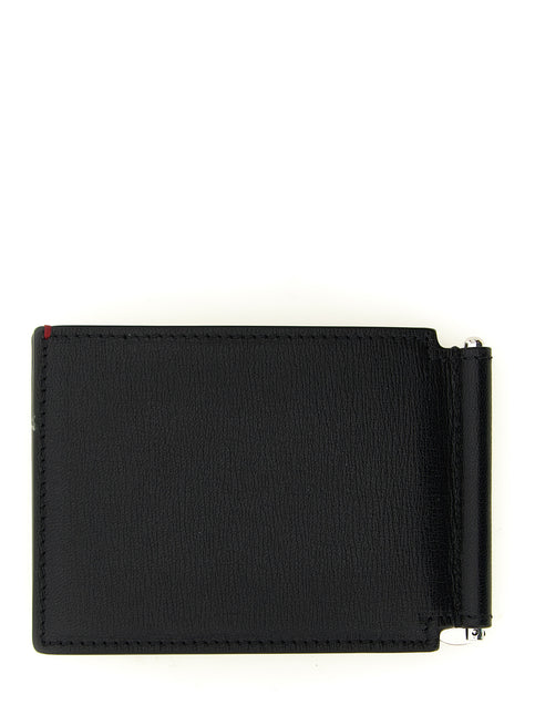Brunello Cucinelli Black Goatskin Money Clip