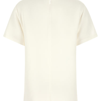 Max Mara White Silk Blouse