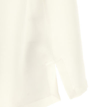 Max Mara White Silk Blouse