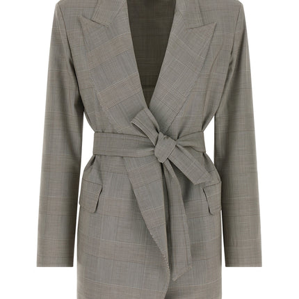 Max Mara Gray Wool Blazer