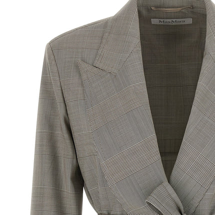 Max Mara Gray Wool Blazer