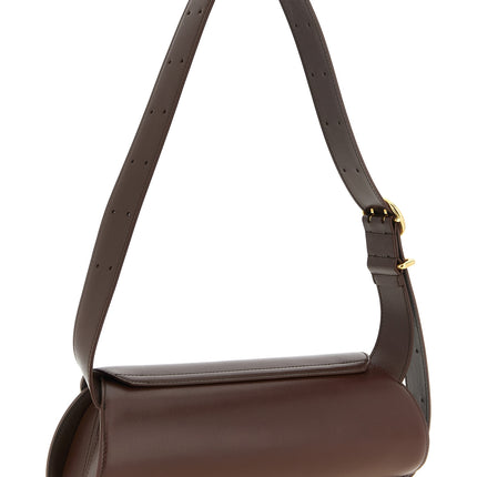 Jil Sander Brown Calfskin Shoulder Bag