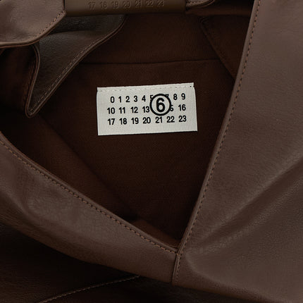 MM6 Maison Margiela Brown Polyethylene Handbag