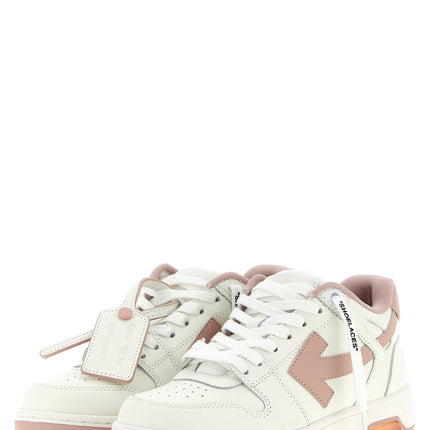 Off-White Multicolor Calfskin Athletic Sneakers