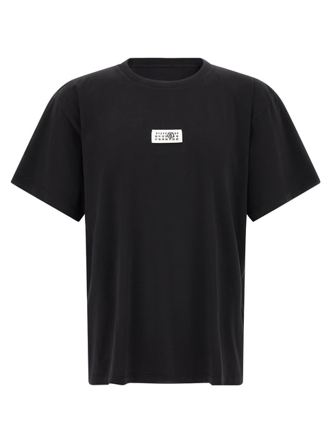 MM6 Maison Margiela Black Cotton T-Shirt