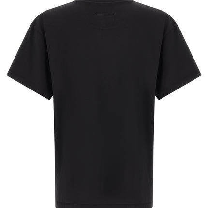 MM6 Maison Margiela Black Cotton T-Shirt