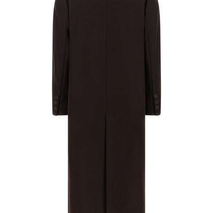 Twinset Brown Wool Coat