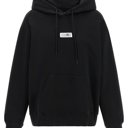 MM6 Maison Margiela Black Cotton Sweatshirt