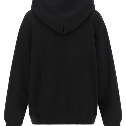 MM6 Maison Margiela Black Cotton Sweatshirt