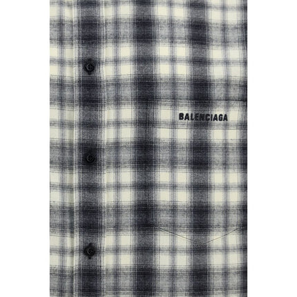 Balenciaga Multicolor Cotton Pattern Shirt
